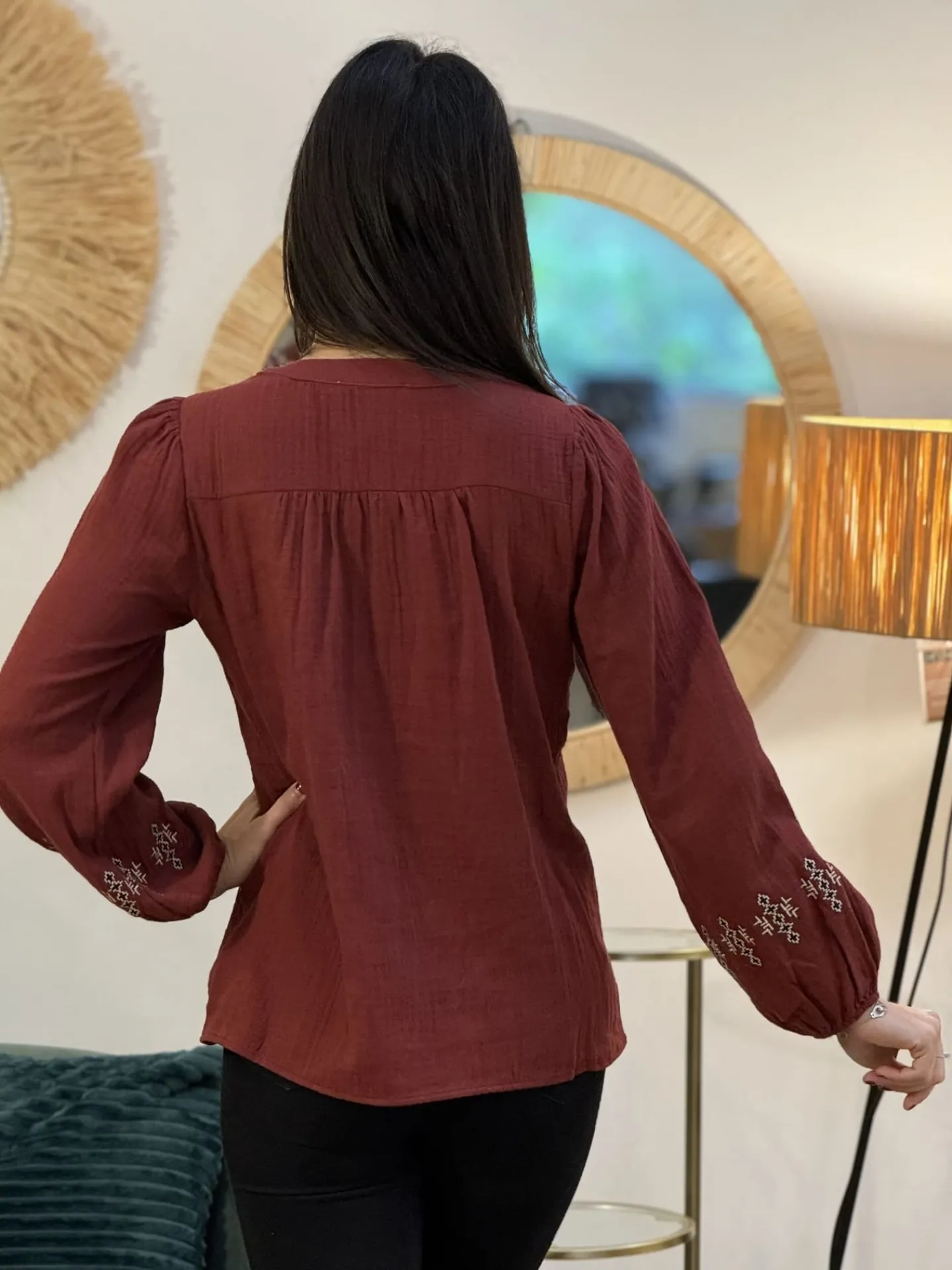 Blouse Charlotte*Mademoiselle Marcelle Hot