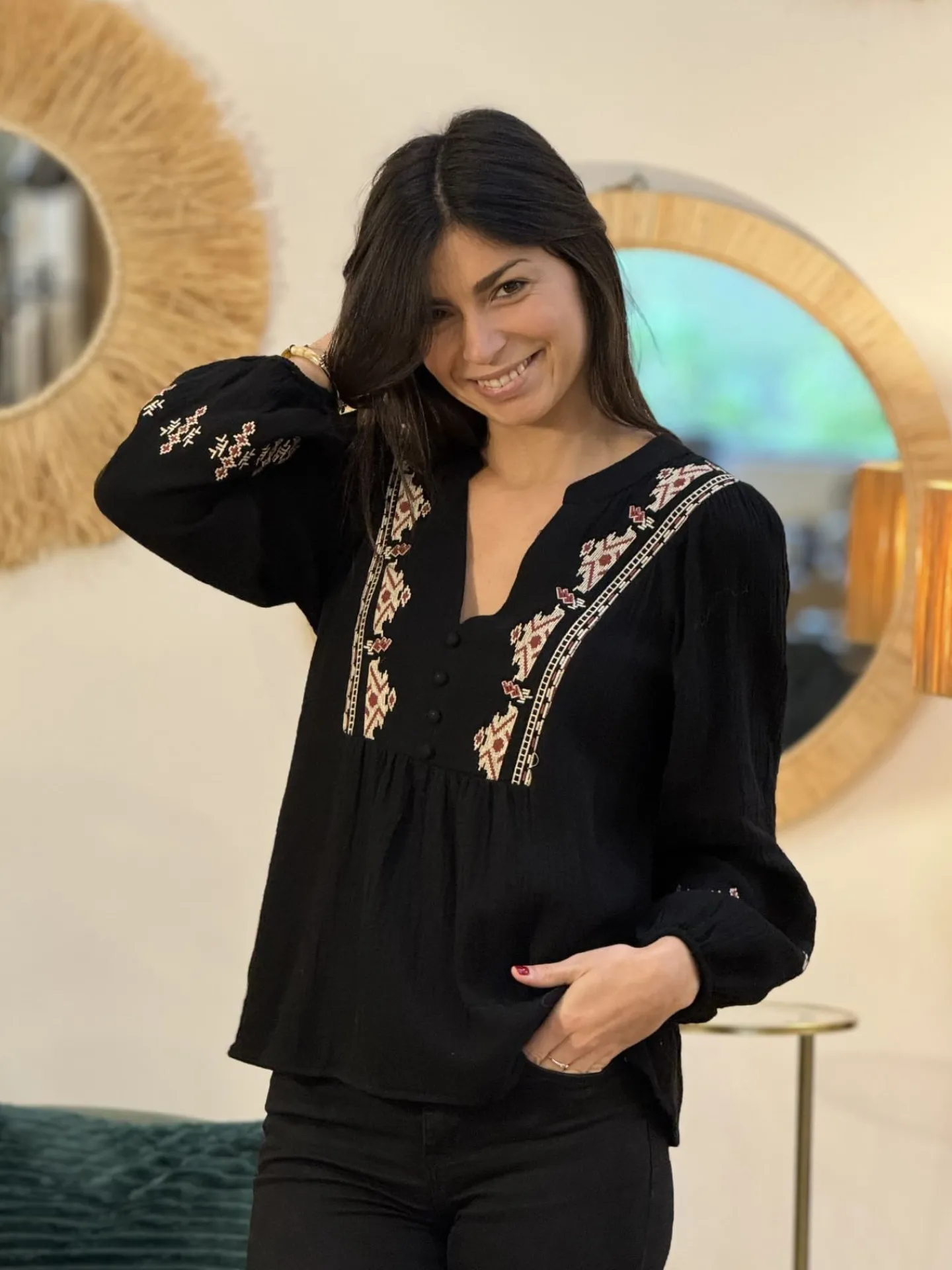 Blouse Charlotte*Mademoiselle Marcelle Hot
