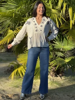 Blouse Cyrielle*Mademoiselle Marcelle Outlet