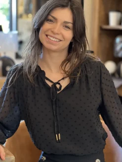 Blouse Jade*Mademoiselle Marcelle Flash Sale