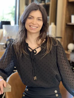 Blouse Jade*Mademoiselle Marcelle Flash Sale