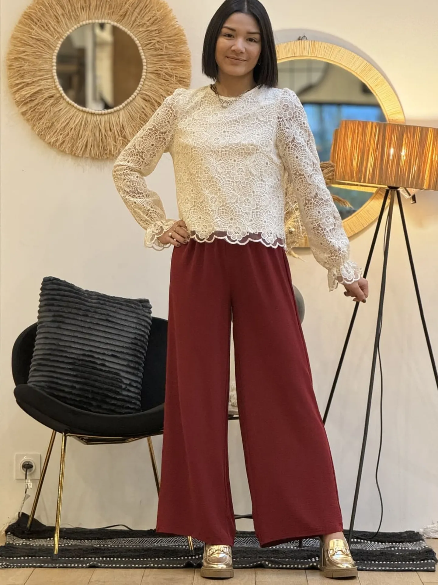 Blouse Juliette*Mademoiselle Marcelle Clearance