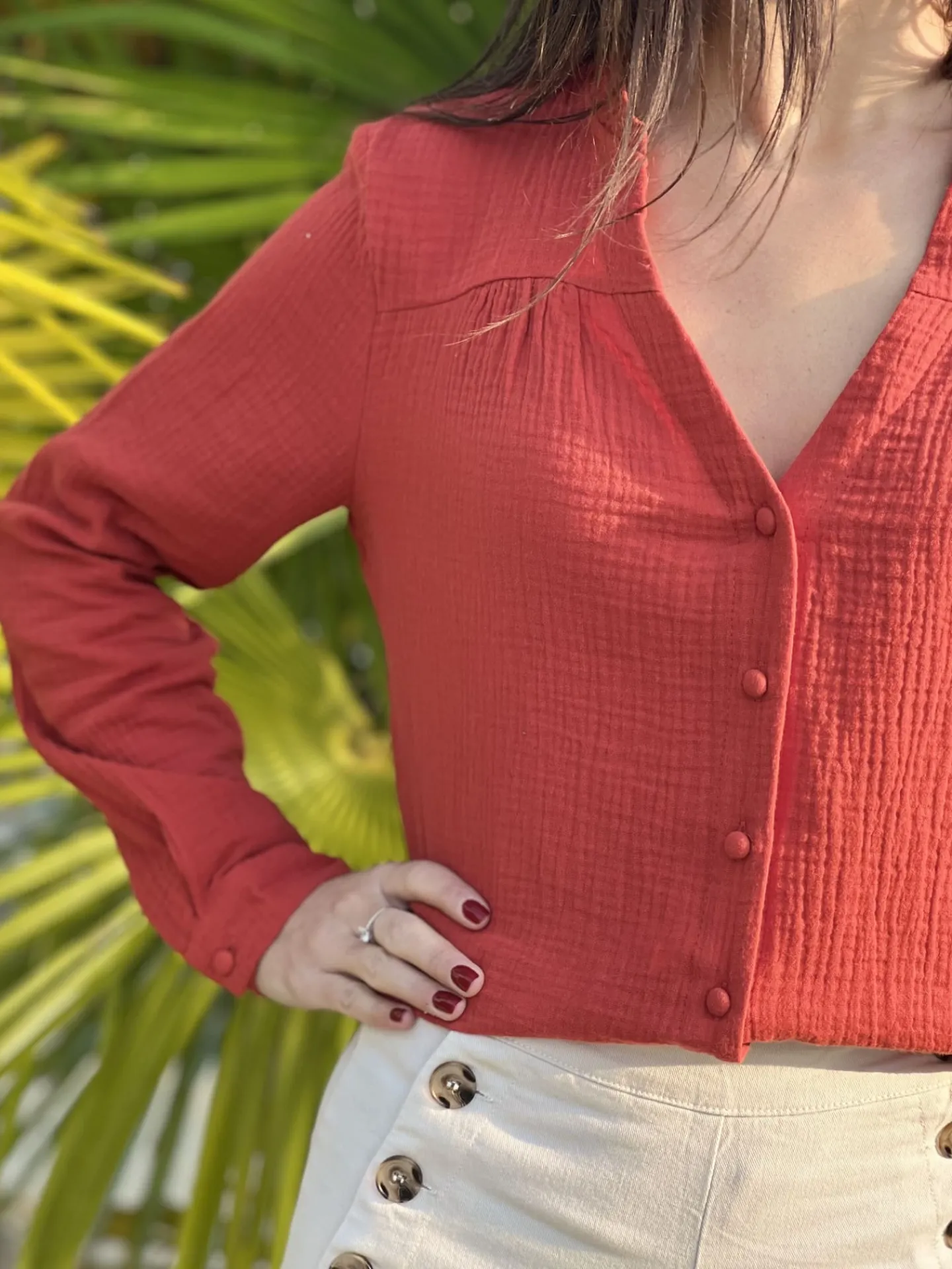 Blouse Lisette*Mademoiselle Marcelle Flash Sale