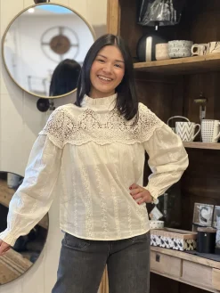 Blouse Pauline*Mademoiselle Marcelle Cheap