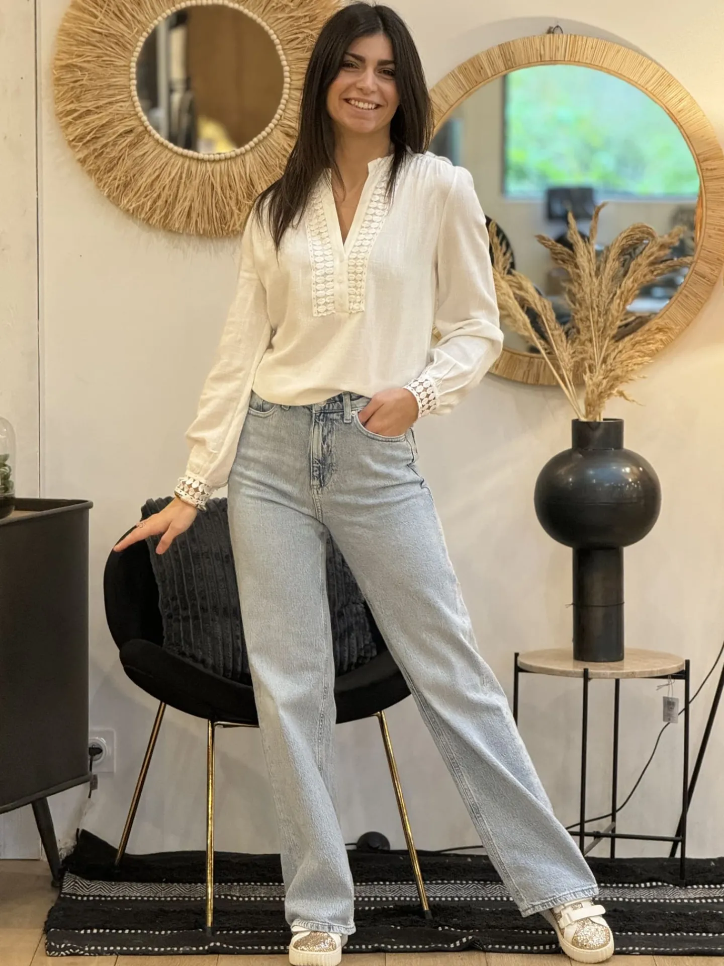 Chemisier Aurore*Mademoiselle Marcelle Shop