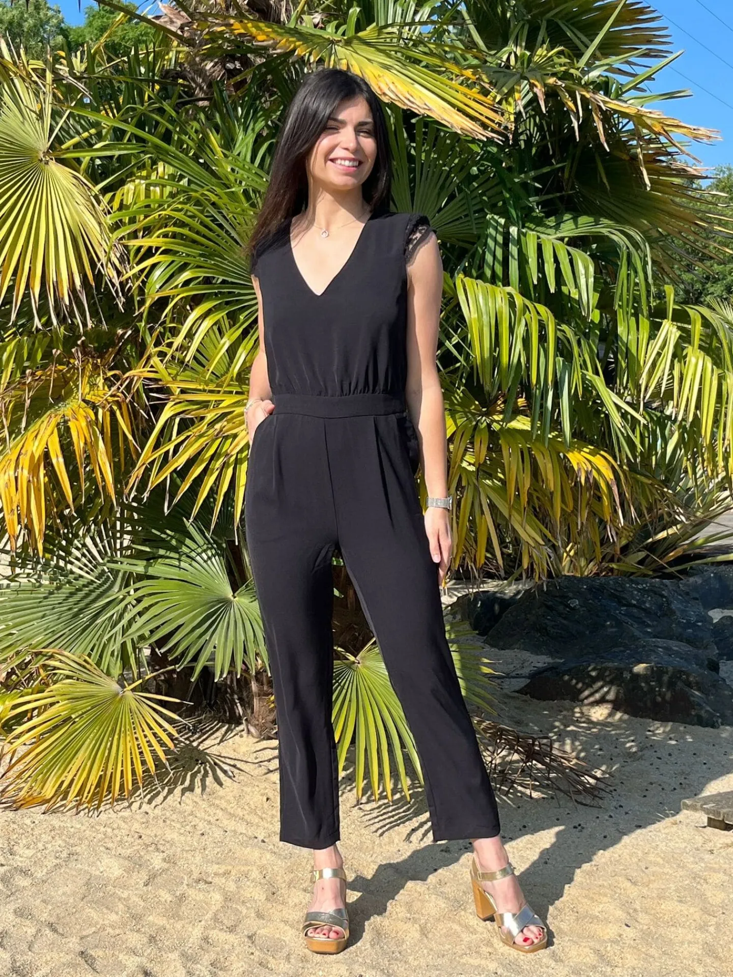 Combinaison Pantalon Liane*Mademoiselle Marcelle Shop