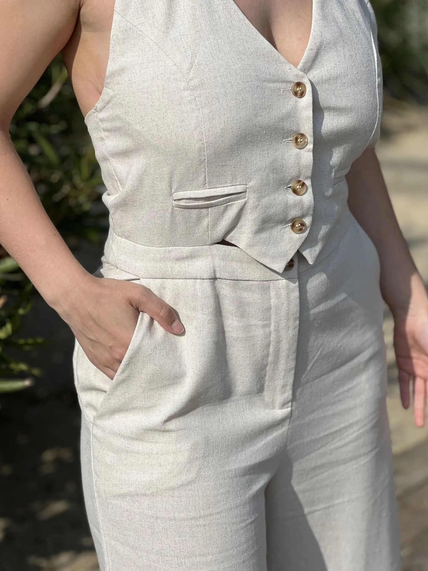 Combinaison pantalon Tamara*Mademoiselle Marcelle Discount