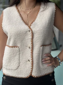 Gilet Bertille*Mademoiselle Marcelle Clearance