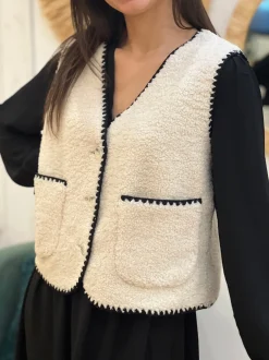 Gilet Bertille*Mademoiselle Marcelle Clearance