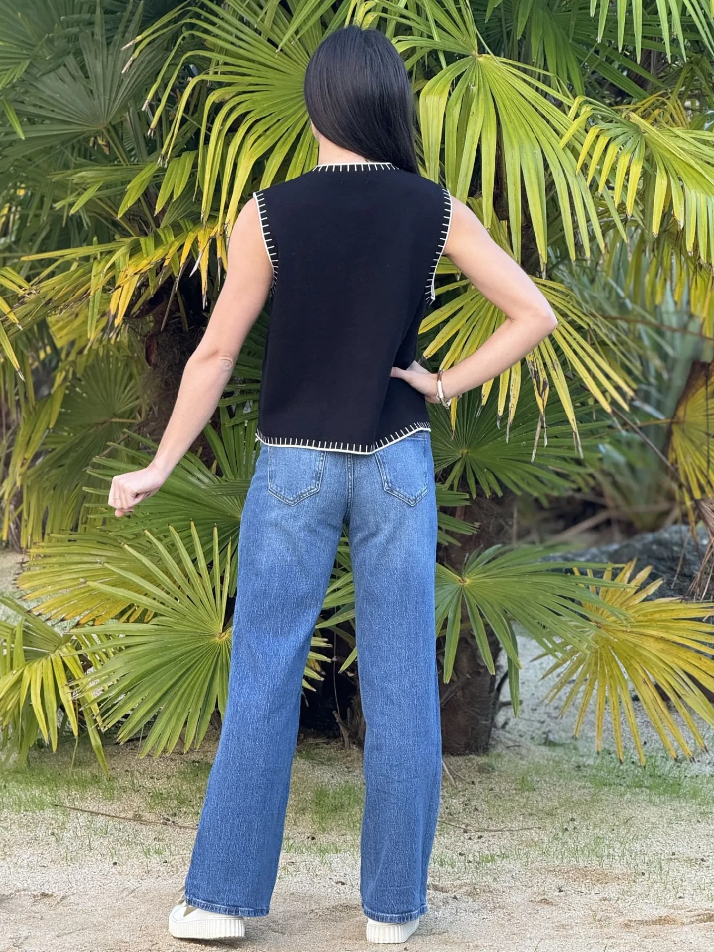 Gilet Céleste*Mademoiselle Marcelle Clearance