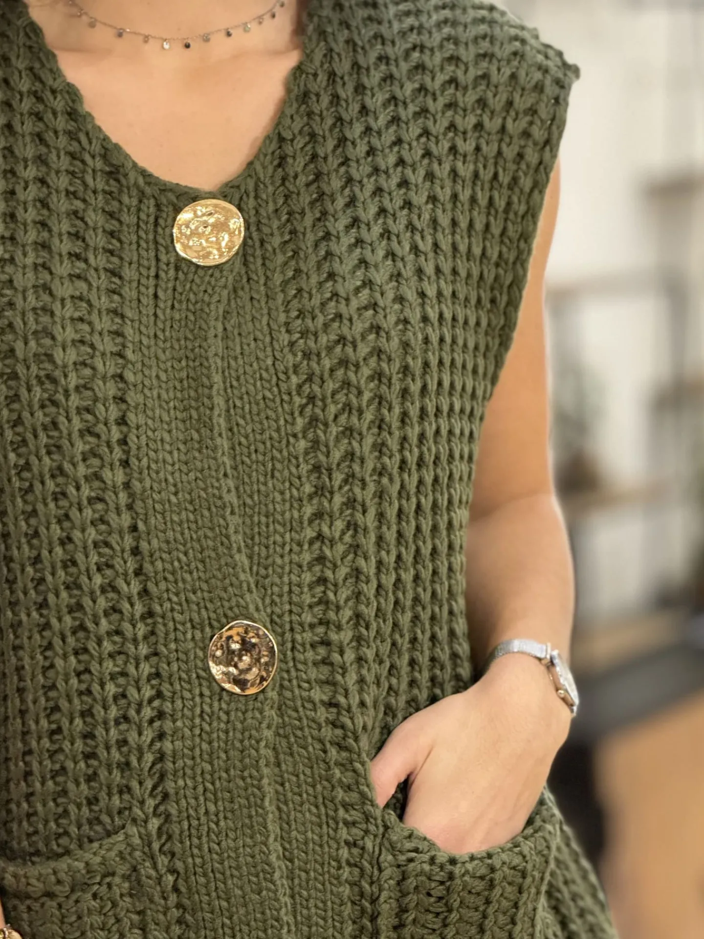 Gilet Isélia*Mademoiselle Marcelle New