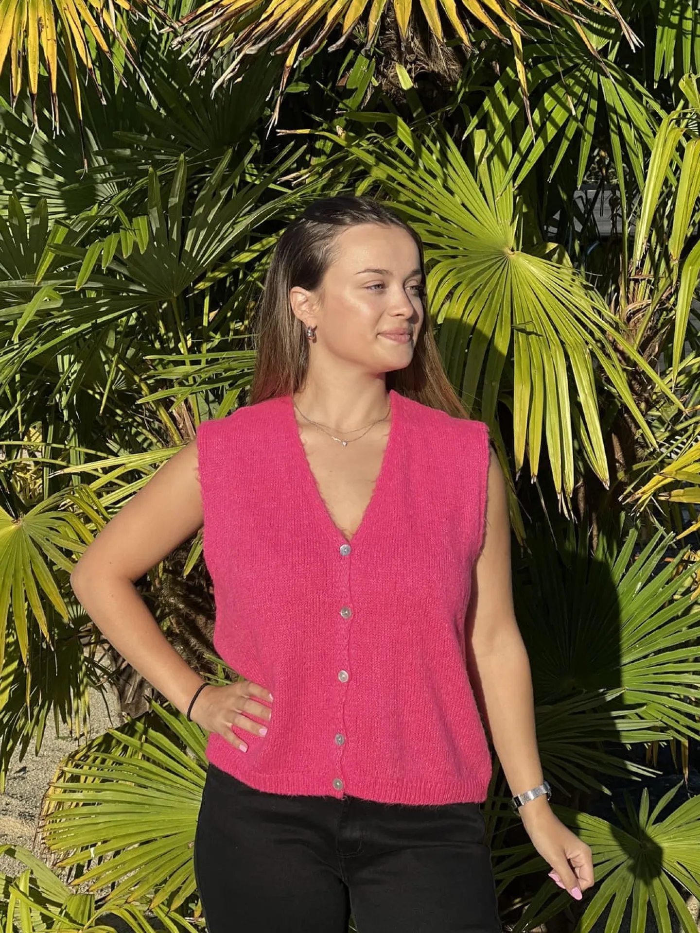 Gilet Nicole*Mademoiselle Marcelle Discount