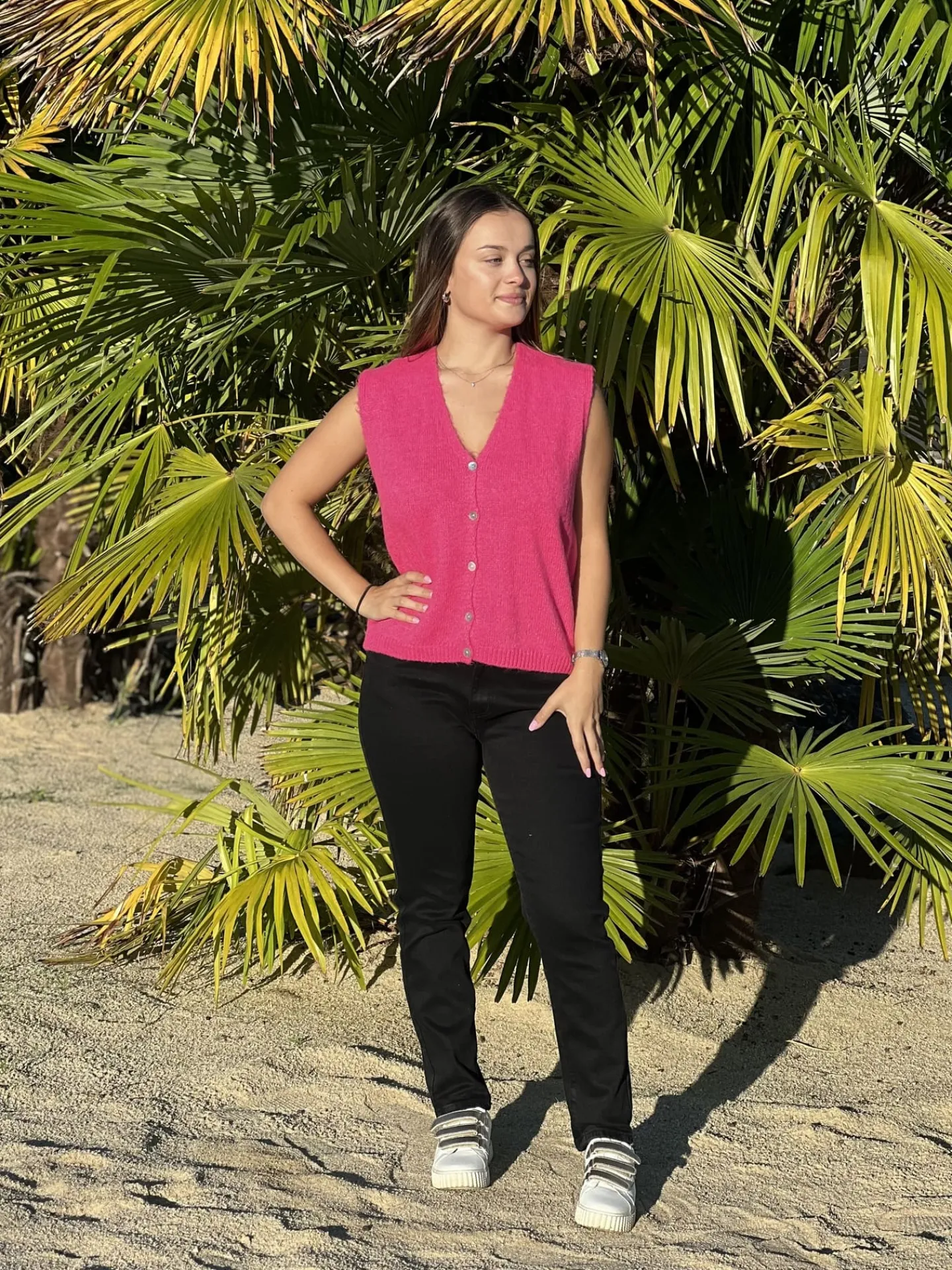 Gilet Nicole*Mademoiselle Marcelle Discount