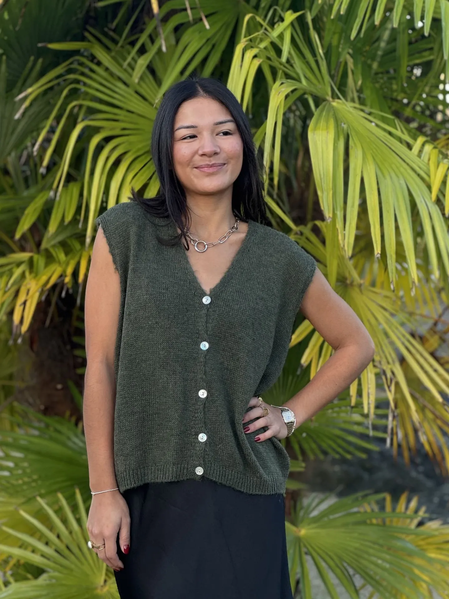Gilet Nicole*Mademoiselle Marcelle Discount