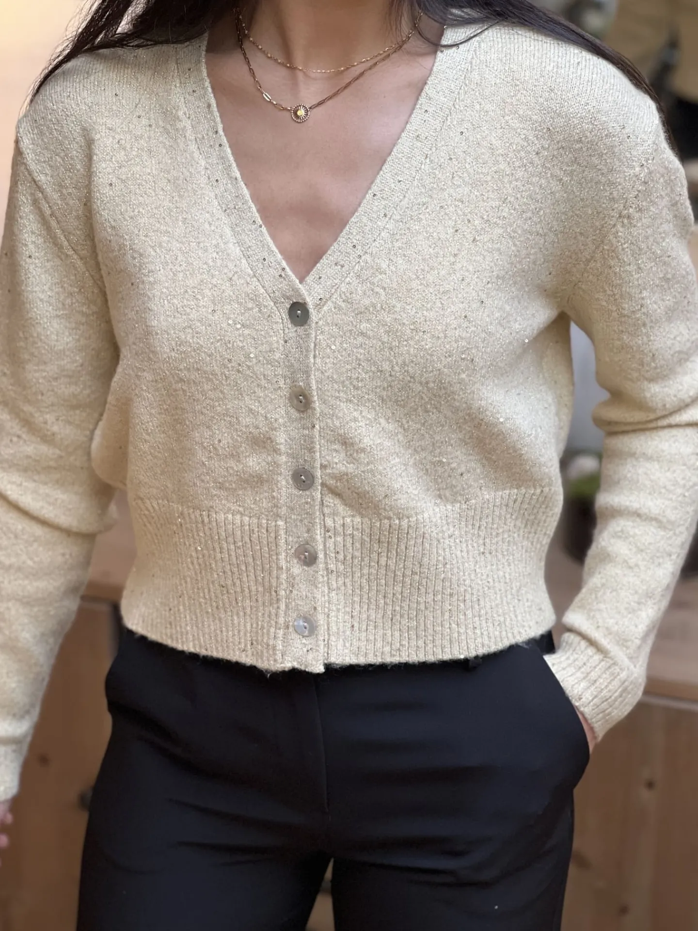 Gilet Osine*Mademoiselle Marcelle Fashion
