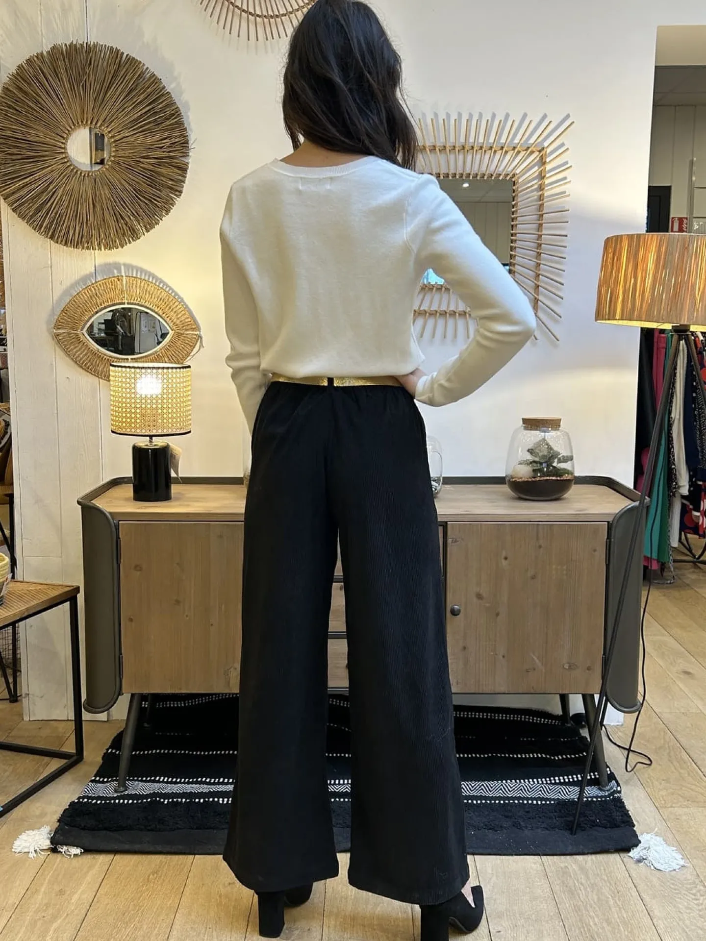 Pantalon Irina*Mademoiselle Marcelle Best Sale