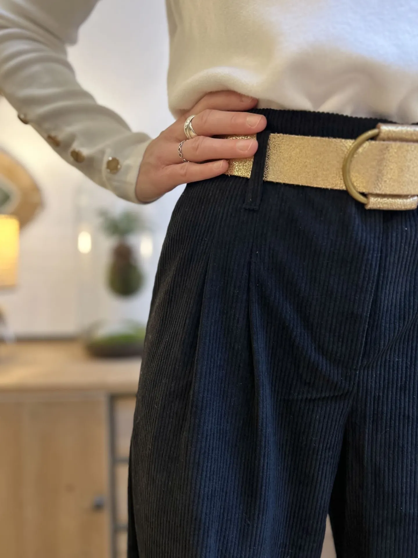 Pantalon Irina*Mademoiselle Marcelle Best Sale