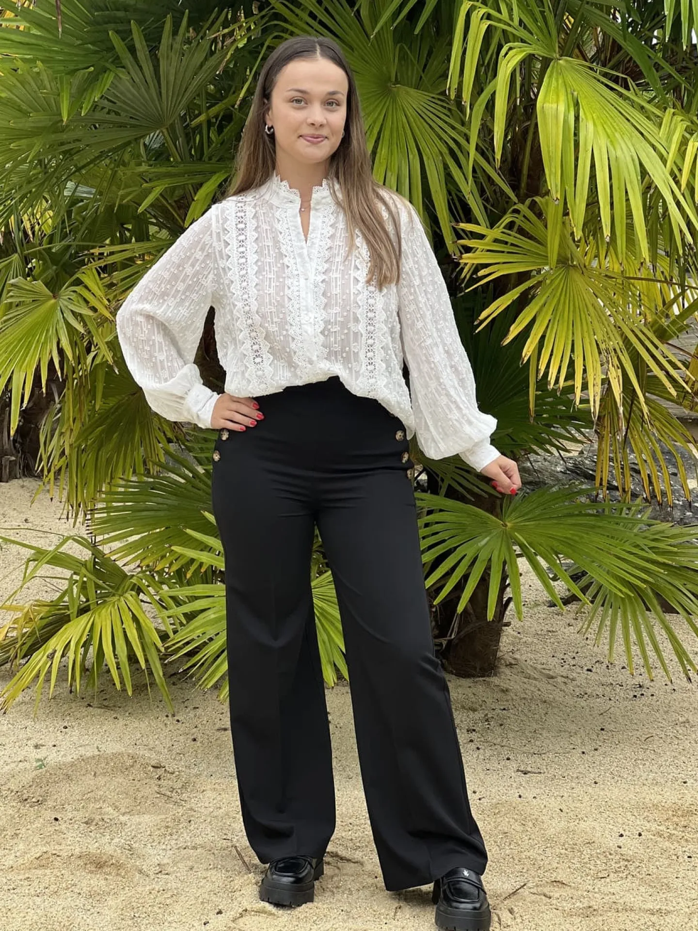 Pantalon Wendy*Mademoiselle Marcelle Best Sale