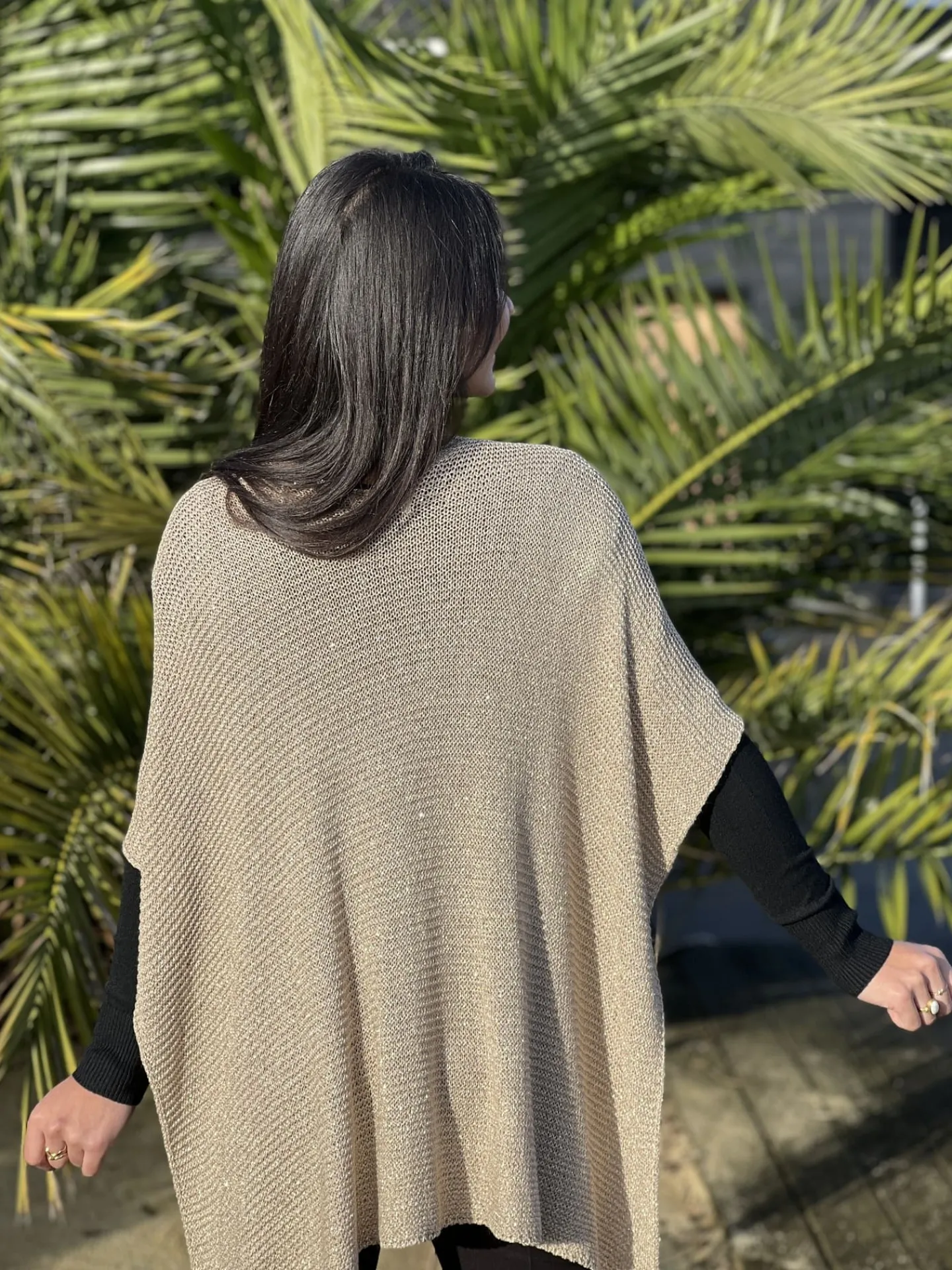 Poncho Romy*Mademoiselle Marcelle Best Sale