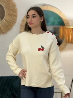 Pull Amandine*Mademoiselle Marcelle Store