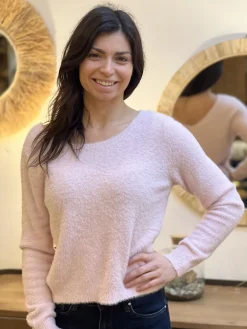Pull Colombe*Mademoiselle Marcelle Store
