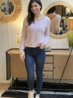 Pull Colombe*Mademoiselle Marcelle Store