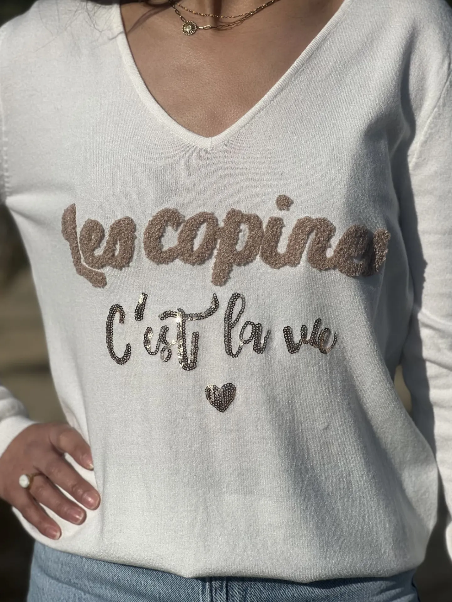 Pull les copines c'est la vie*Mademoiselle Marcelle Store