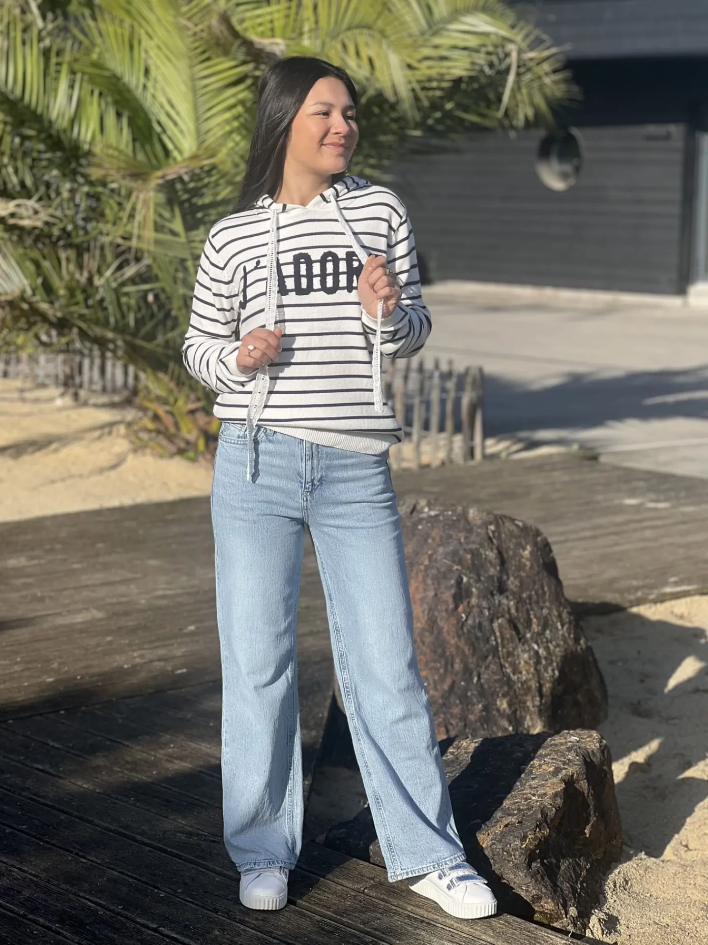 Pull marinière J'adore*Mademoiselle Marcelle Best Sale
