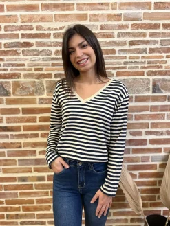 Pull marinière Éline*Mademoiselle Marcelle Store