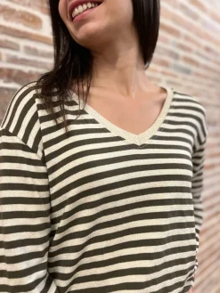 Pull marinière Éline*Mademoiselle Marcelle Store