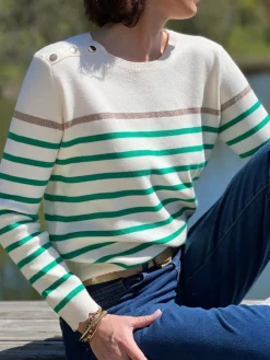 Pull marinière Linette*Mademoiselle Marcelle Fashion