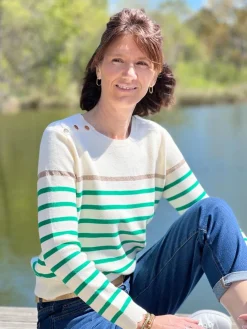 Pull marinière Linette*Mademoiselle Marcelle Fashion