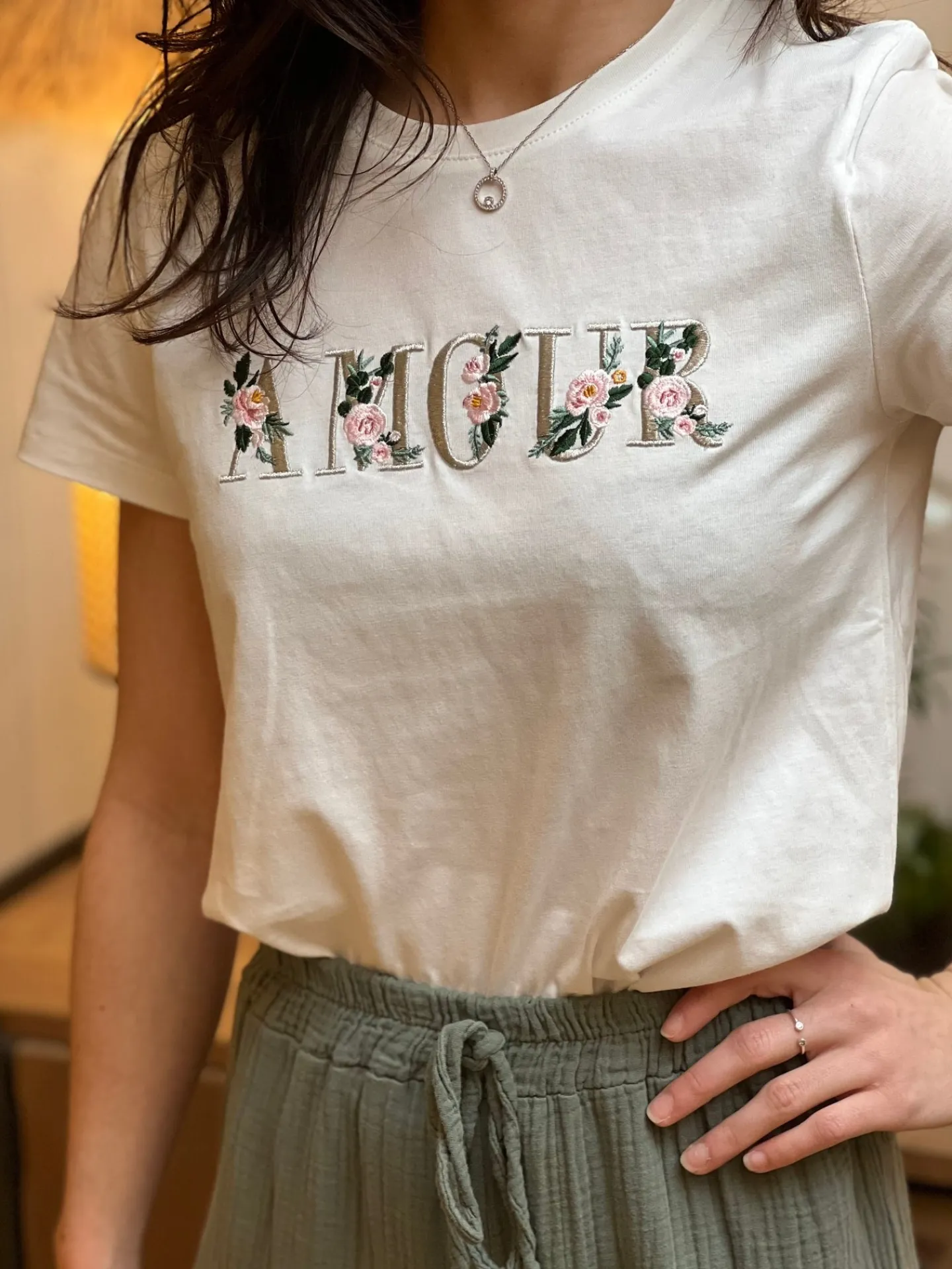 Tee shirt Amour*Mademoiselle Marcelle Discount