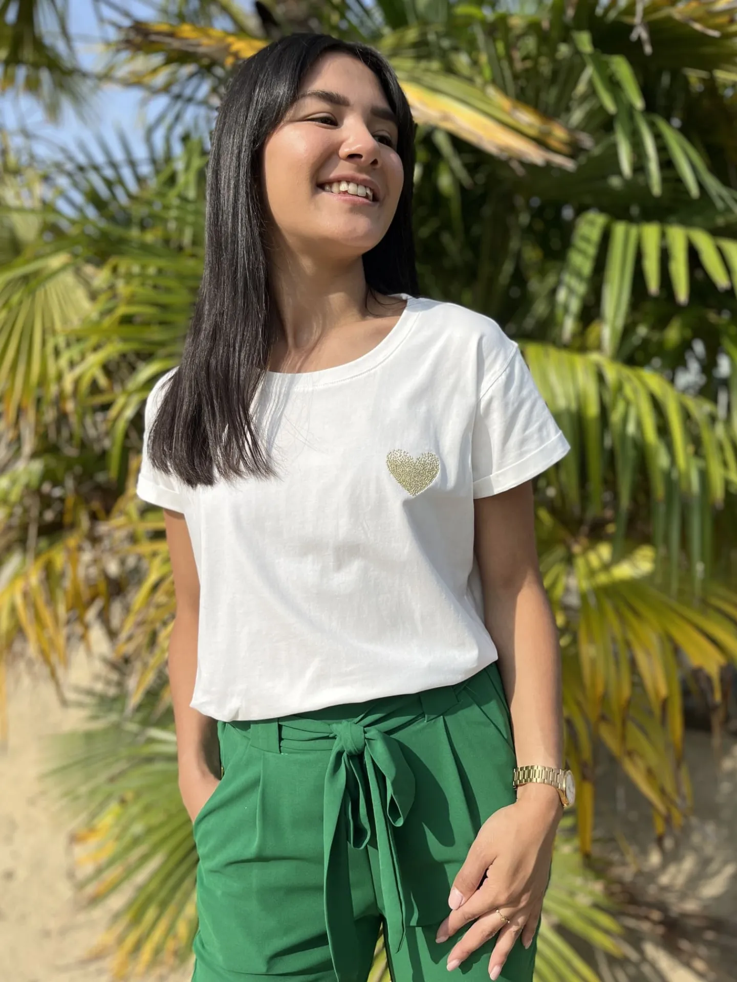 Tee-shirt Armande*Mademoiselle Marcelle Clearance