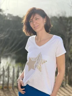 Tee-shirt Camille*Mademoiselle Marcelle Clearance
