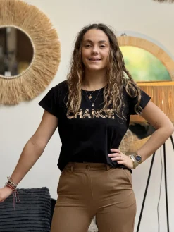Tee-shirt Chance*Mademoiselle Marcelle New