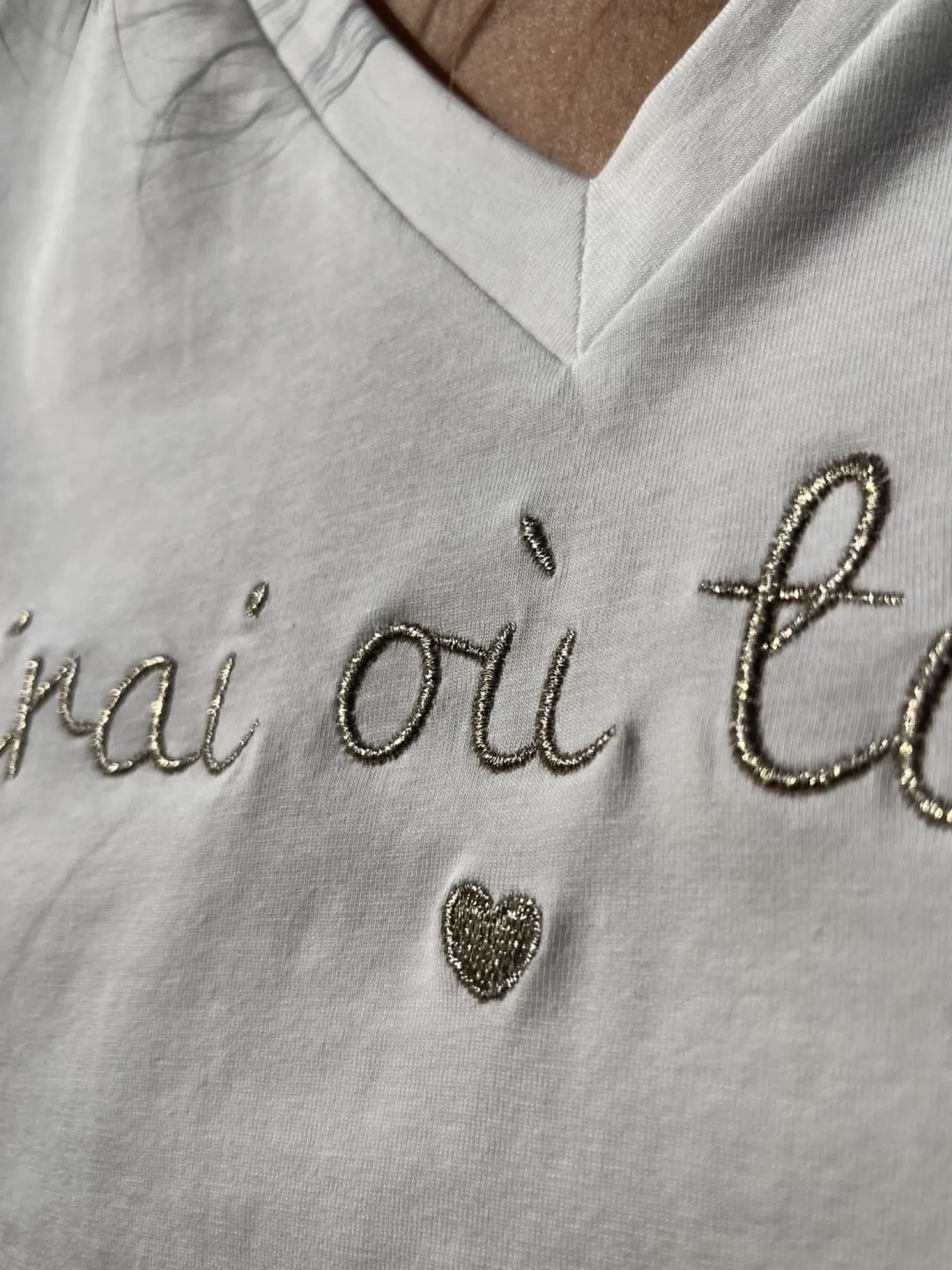Tee-shirt J'irais où tu iras*Mademoiselle Marcelle New
