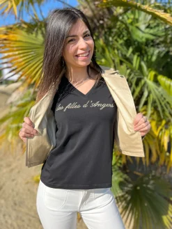 Tee-shirt Les filles d'Angers*Mademoiselle Marcelle Store