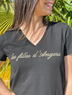 Tee-shirt Les filles d'Angers*Mademoiselle Marcelle Store