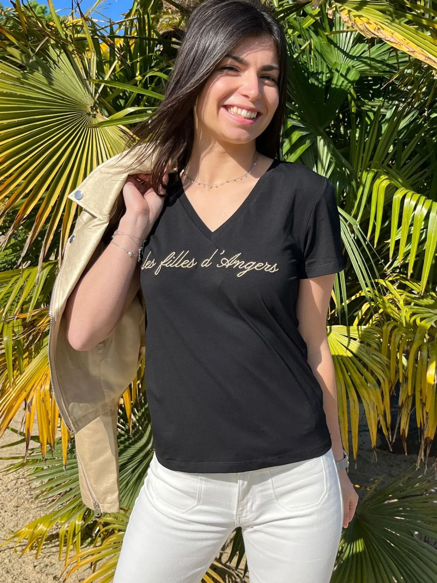 Tee-shirt Les filles d'Angers*Mademoiselle Marcelle Store