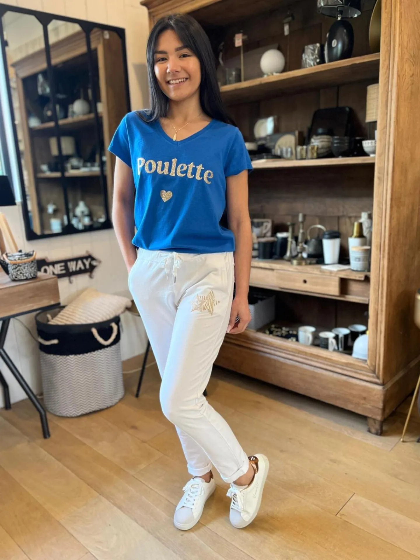 Tee-shirt Poulette*Mademoiselle Marcelle Discount