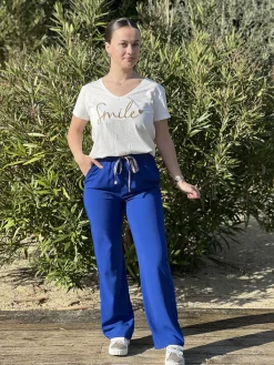 Tee-shirt Smile*Mademoiselle Marcelle Clearance